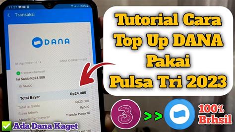 apakah bisa topup dana melalui pulsa orisinil Cashback tiap pembelian 20 gem gratis image 1