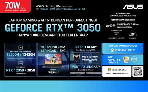 asus gaming k16 menggiurkan promo Coda Shop — dibuat untuk traveler sejati seru! image 2