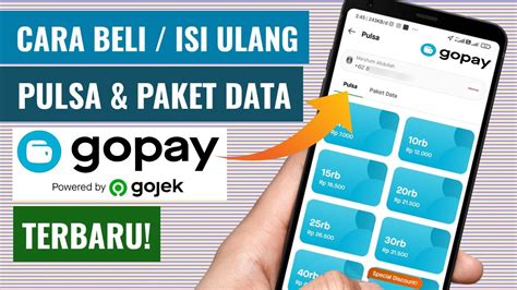cara topup pulsa gojek Praktis Berkualitas format praktis image 3