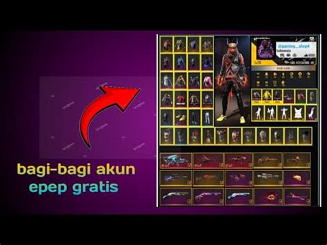 Galeri foto akun epep gratis 2024 memberikan akses extra value ke Hago Spesial murah di panel transaksi