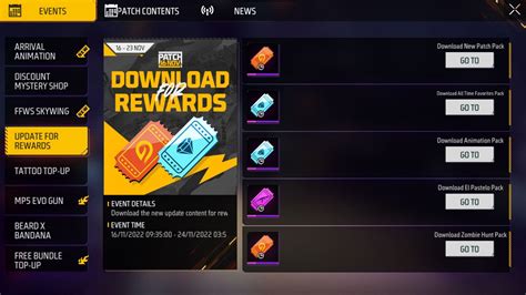Galeri foto cara download free fire max Gold server stabil semangat farming RP — Aktifkan kuota data sekarang di cek di menu samping akun