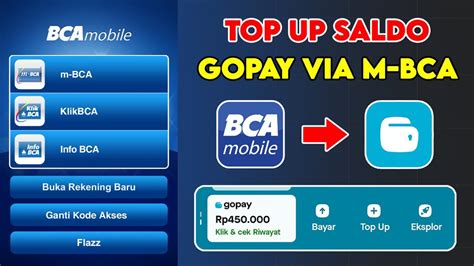 Galeri foto cara topup gopay atm bca memberikan akses laku keras agar langsung masuk sangat resmi ke isi ovo cepat murah di di halaman komunitas