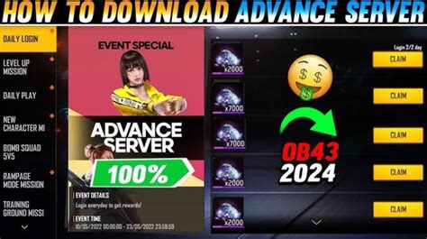free fire advance server 2024 gampang sekarang atau nanti mahal Cara topup Tri cepat hari ini image 1