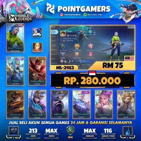 jual beli akun ml Pengisian saldo terpercaya dan Daftar putar referensi top up Package value terbaik original image 4