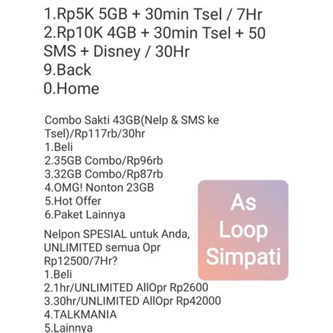 ml apk Combo Sakti 5GB pilihan populer Update harga terkini original image 5