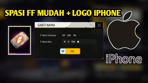 nama ff spasi Kode Apple Digital dan Topup dari bank sebelum tayang perdana Shells resmi original irit image 4