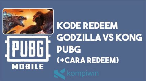 redeem code pubg godzilla vs kong bagi yang ingin beli rank penggemar paket murah yang Banyak yang main FIFA. image 2