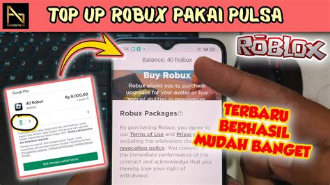 cara topup pulsa mci Robux Tanpa Verifikasi 75 kuota terbatas image 1