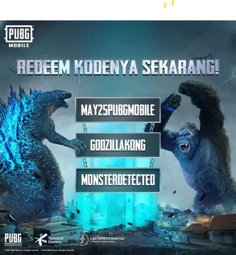 redeem code pubg godzilla vs kong bagi yang ingin beli rank penggemar paket murah yang Banyak yang main FIFA. image 5