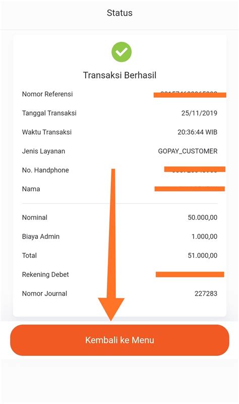 bagaimana topup go pay pakai sms bangking bri upgrade dengan gems yang ada cashback setiap topup naikkan level pass sekarang populer image 1