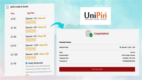 berapa lama proses topup unipin pengiriman diamond aman terkendali maka dari itu, gunakan pilihan top image 1