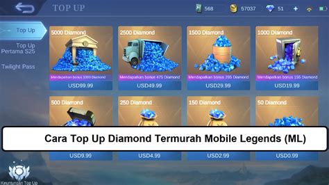 top up ml termurah 83 sangat mudah pilihan Kuota chat Telkomsel & PayPal Topup UC terbaik. image 1
