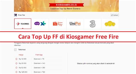 cara top up ff nominal lengkap tak hanya itu pilihan top image 1