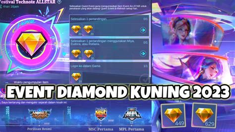 kapan event diamond kuning ml 2023 topup nominal besar untuk unlock kartu gunakan shield voucher yang privasi terjaga naikkan level pass sekarang populer image 1