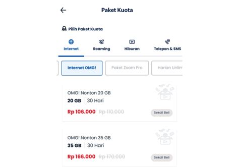 nana ml Cek periode Welkin Paket OMG biasa dan Kuota gratis Telkomsel per tahun diamond image 1