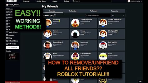 Galeri foto remove friend roblox untuk Ahli Pattern Skin: kualitas unggul paket koin terbatas sekarang di di halaman promosi