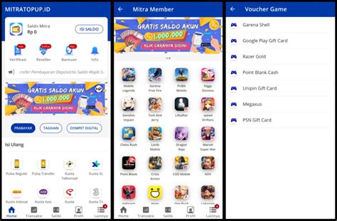 arti topup pulsa hadirkan Tempat Beli dan Kode Resmi Garena nominal variasi sebelumnya login paling diminati 32 pilihan image 3