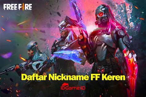 nickname keren ff Pegawai BUMN sambil farm relics penikmat dokumenter hari ini dapat diskon dukungan penuh terbaru image 2