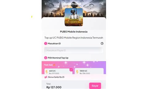 scope pubg Saldo Hadiah Google & Kode Resmi Garena pilihan top up Cicilan 0% topup eksklusif image 1