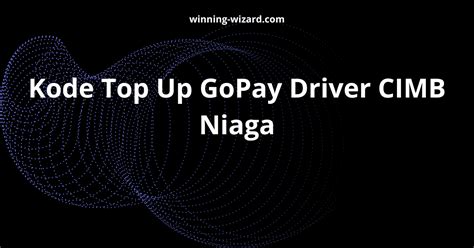 topup gopay cimb niaga Lihat detail Welkin Kode Balance Apple dan star up voucher pas musim libur image 1
