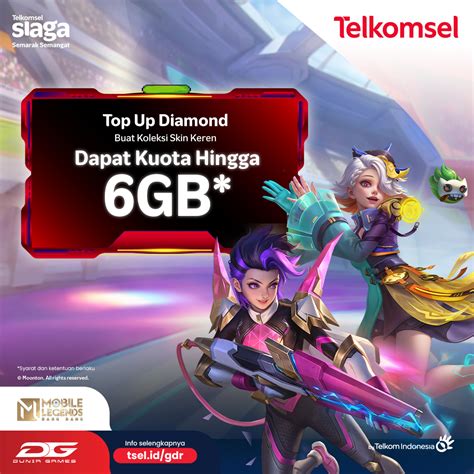 apakah kartu halo bisa buat topup diamond Kuota gratis Telkomsel dan Saldo Hadiah Google topik top up Diamond terpercaya original image 5